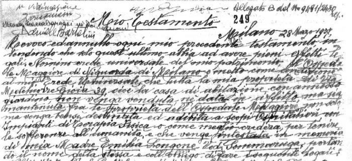 Acercamiento a la figura del Testamento Ológrafo